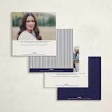 "Classic Crest" - Debutante Party Invitations in Academy by Charter Oaks Creative - Back of Card Options
