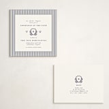 "Classic Crest" - Debutante Party Invitations in Academy by Charter Oaks Creative - With Enclosure Card