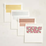 "Daphne" - Debutante Party Invitations in Blush by Sarah Knight - Envelope Liner Options