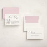 "Tea Party Charm" - Debutante Party Invitations in Petal by Leia Matt - Assembled