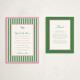 "Derby Party" - Debutante Party Invitations in Bubblegum by Ashlee Townsend - With Enclosure Card