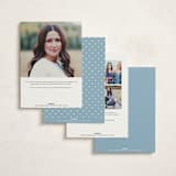 "Dads and Debutantes" - Debutante Party Invitations in Hydrangea by Ashlee Townsend - Back of Card Options