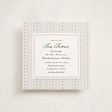 "tea time" - Debutante Party Invitations in Blue Raspberry by Kamala Nahas - Front