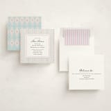 "tea time" - Debutante Party Invitations in Blue Raspberry by Kamala Nahas - Assembled