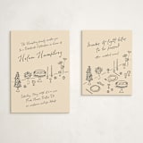 "Festive Table" - Debutante Party Invitations in Ink by Zove Ahhh - With Enclosure Card