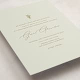 "Modern Elegance" - Debutante Party Invitations in Marigold by Stephanie Heinrich Godbout - Detail