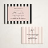 "Chic Chic" - Debutante Party Invitations in Tux by Tamara Hilje - With Enclosure Card