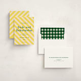 "Bright Stripes" - Debutante Party Invitations in Limoncello by Ani Somi - Assembled