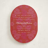 "Baroque" - Debutante Party Invitations in Flamingo by Morgan Kendall - Front