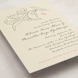 "arched wildflowers" - Debutante Party Invitations in Razzsmash by Kamala Nahas - Detail