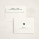 "Argyle" - Debutante Party Invitations in Green Lawn by Inkblot Design - FREE Recipient Addressing