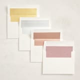 "Delicate" - Debutante Party Invitations in Rose by Blustery August - Envelope Liner Options
