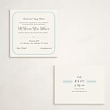"The Grand Entrance" - Debutante Party Invitations in Brunerra by Casey Miller - With Enclosure Card
