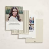 "Poster" - Debutante Party Invitations in Ink by Ani Somi - Back of Card Options