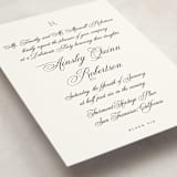 "Formal" - Debutante Party Invitations in Diamond by Jenna Holcomb - Detail