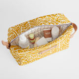 "Deconstruct" - Dopp Kit in Mustard by Michelle Taylor - Interior