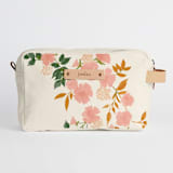 "Botanical Cascade" - Dopp Kit in Peony by Erin German - Dopp Kit