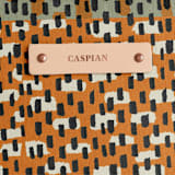 "Basic - Umber" - Dopp Kit in Umber by Bethania Lima - Tag Detail
