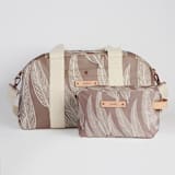 "Sketched Willow" - Dopp Kit in Mauve by Katharine Watson - Matching Weekender Available