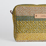 "Basic" - Dopp Kit in Desert by Bethania Lima - Fabric Detail