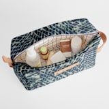 "Indigo" - Dopp Kit in Teal by Miranda Mol - Interior
