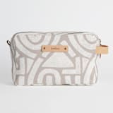 "Antique" - Dopp Kit in Sand by Iveta Angelova - Dopp Kit