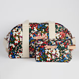 "garden club" - Dopp Kit in Roses by Angela Marzuki - Matching Weekender available