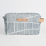 "Wavy" - Dopp Kit in Storm by Michelle Taylor - Dopp Kit