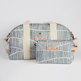 "Wavy" - Dopp Kit in Storm by Michelle Taylor - Matching Weekender available