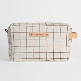 "Montauk" - Dopp Kit in Cocoa by Carolyn Nicks - Dopp Kit