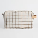 "Montauk" - Dopp Kit in Cocoa by Carolyn Nicks - Dopp Kit without personalization