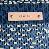"Basic - Azure" - Dopp Kit in Azure by Bethania Lima - Tag Detail
