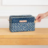 "Basic - Azure" - Dopp Kit in Azure by Bethania Lima - Scale