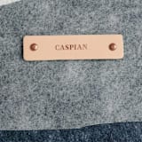 "tissue overlay" - Dopp Kit in MIdnight by Carrie Moradi - Tag Detail