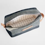 "tissue overlay" - Dopp Kit in MIdnight by Carrie Moradi - Interior