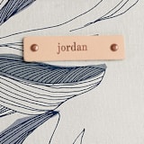 "Casual style" - Dopp Kit in Denim by Lucrecia Caporale - Tag Detail