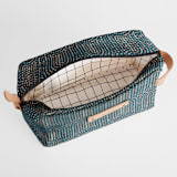 "Modern Showers" - Dopp Kit in Navy by Jenna Holcomb - Interior
