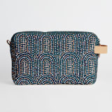 "Modern Showers" - Dopp Kit in Navy by Jenna Holcomb - Dopp Kit without personalization