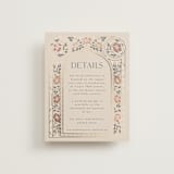 "Timeless Nature" - Direction Cards in Champagne by Ana de Sousa - Front