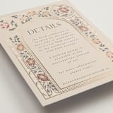 "Timeless Nature" - Direction Cards in Champagne by Ana de Sousa - Detail