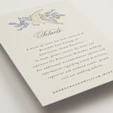 "meet me in the garden" - Direction Cards in Cornflower by Grae - Detail