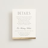 "The Ritz" - Direction Cards in Quartz by Kristie Kern - Front