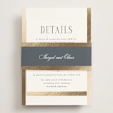 "The Ritz" - Direction Cards in Quartz by Kristie Kern - Assembled with Belly Band