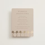 "Sunset by the Sea" - Direction Cards in Tan by lulu and isabelle - Front