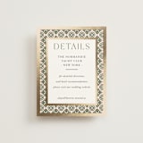 "Kareem" - Direction Cards in Evergreen by Oma N. Ramkhelawan - Front