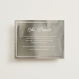 "Tux" - Direction Cards in Antique by Nicole Walsh - Front