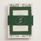 "grandeur" - Direction Cards in Bluebell by Jen Owens - Assembled with Belly Band