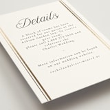 "Side Stripe" - Direction Cards in Pearl by Nicole Walsh - Detail