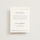 "Fineline" - Direction Cards in Spun Sugar by Jessica Williams - Front