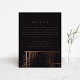 "Dazzling" - Direction Cards in Noir by Phrosné Barwood - Front